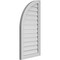 Ekena Millwork Quarter Round Top Left Surface Mount PVC Gable Vent w/ 2"W x 1-1/2"P Brickmould Frame, 18"W x 36"H GVPQL18X3602SF - alternate 2